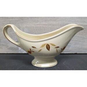 Hall Autumn Leaf Jewel Tea Open Sauce Boat N.A.L.C.C 1999 B3